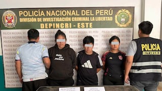 Trujillo: Intervienen a presuntos integrantes de la banda “Los Injertos de la Jauría”