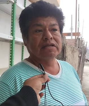 Exdirigente del Valle de Tambo, Miguel Meza Igme. Foto: Captura de pantalla.