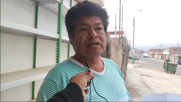 Exdirigente del Valle de Tambo, Miguel Meza Igme. Foto: Captura de pantalla.