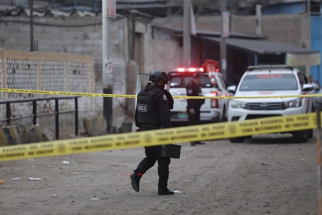 Hallan granada de guerra y mensaje extorsivo frente al penal Castro Castro en San Juan de Lurigancho (Foto: GEC)