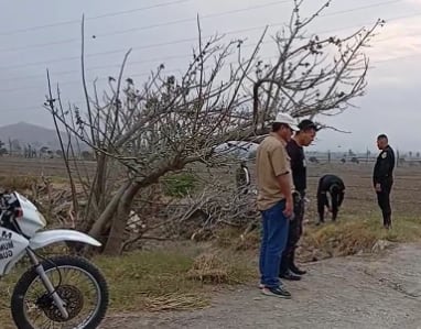 La Policía realizó las diligencias del acto delictivo.