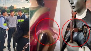 Indignación en Pisco: sujeto ataca imágenes religiosas en la parroquia San Clemente