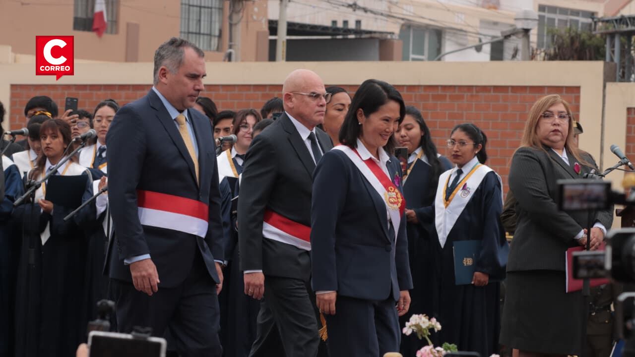Keiko Fujimori encabeza actos oficiales por el 97.° aniversario de la reincorporación de Tacna. (Fotos: Gobierno Regional de Tacna)