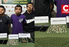 Pisco: caen “Los Alarakos de la Villa” que operaban con arma Glock, droga y mototaxi