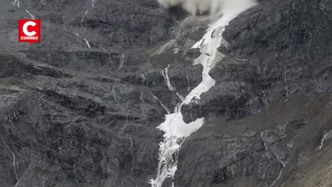 Cusco: Captan impresionante avalancha en la laguna Humantay (VIDEO)