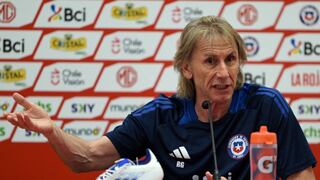 Ricardo Gareca confía en que Chile podrá “recuperarse” ante Perú en la eliminatoria al Mundial 2026