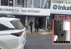 Delincuentes roban tienda en pleno Centro Histórico de Trujillo