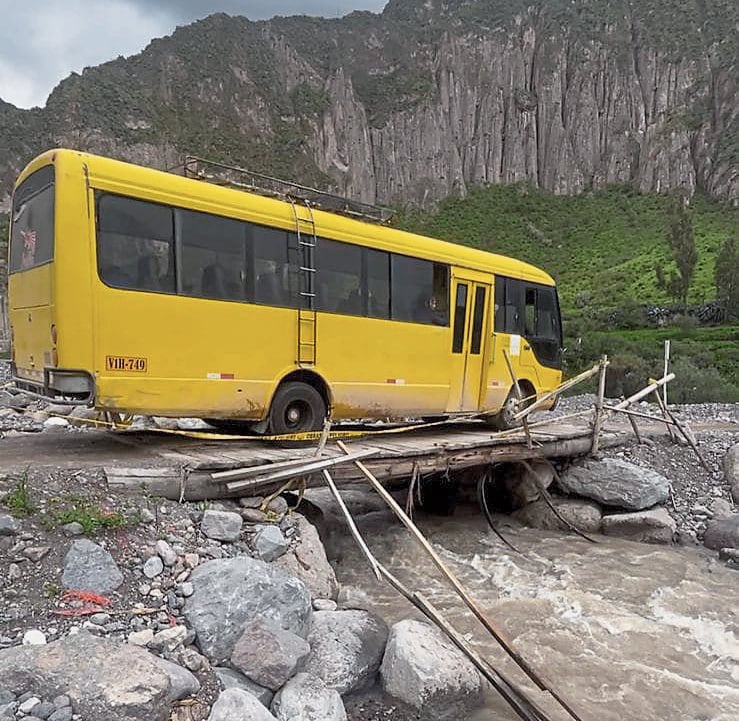 Lluvias afectarán vías en la región Arequipa. Foto: GEC.