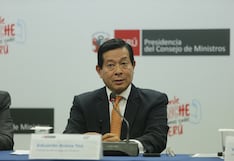 Eduardo Arana confía en recibir voto de confianza: “Vamos con la fe en alto y con una posición muy auspiciosa”