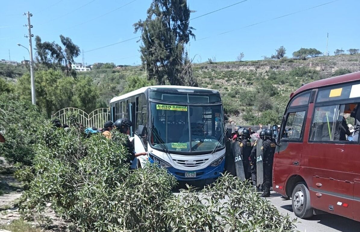 Problemas en la ruta a Nueva Alborada. Foto: difusión.