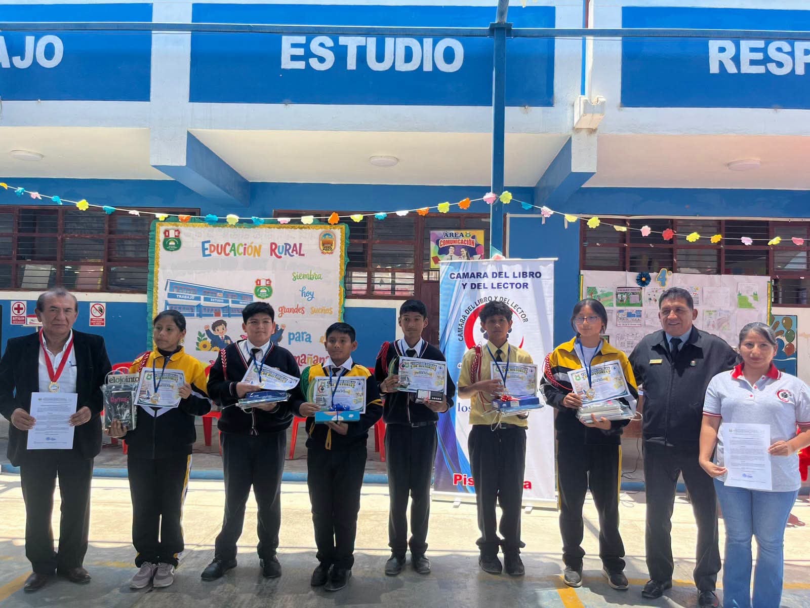 Promueven la historia y la lectura en escolares de la provincia de Pisco