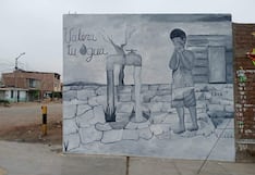 La Libertad: Kusikuy culmina murales sobre el cuidado del agua en Alto Trujillo