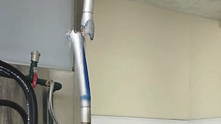 Arequipa: Revienta tubería en lavandería de hospital Honorio Delgado Espinoza