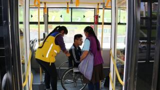 Más de 6 000 personas con discapacidad severa pueden usar gratis los Corredores Complementarios y Metropolitano