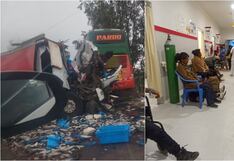 Palpa: dos muertos y más de 30 heridos tras choque frontal en la Panamericana Sur