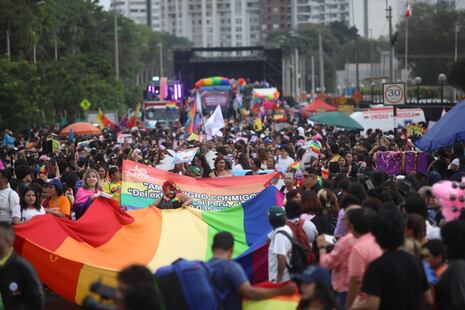 Colectivos y ciudadanos participaron en la Marcha del Orgullo LGBTI+ 2026 (FOTOS)