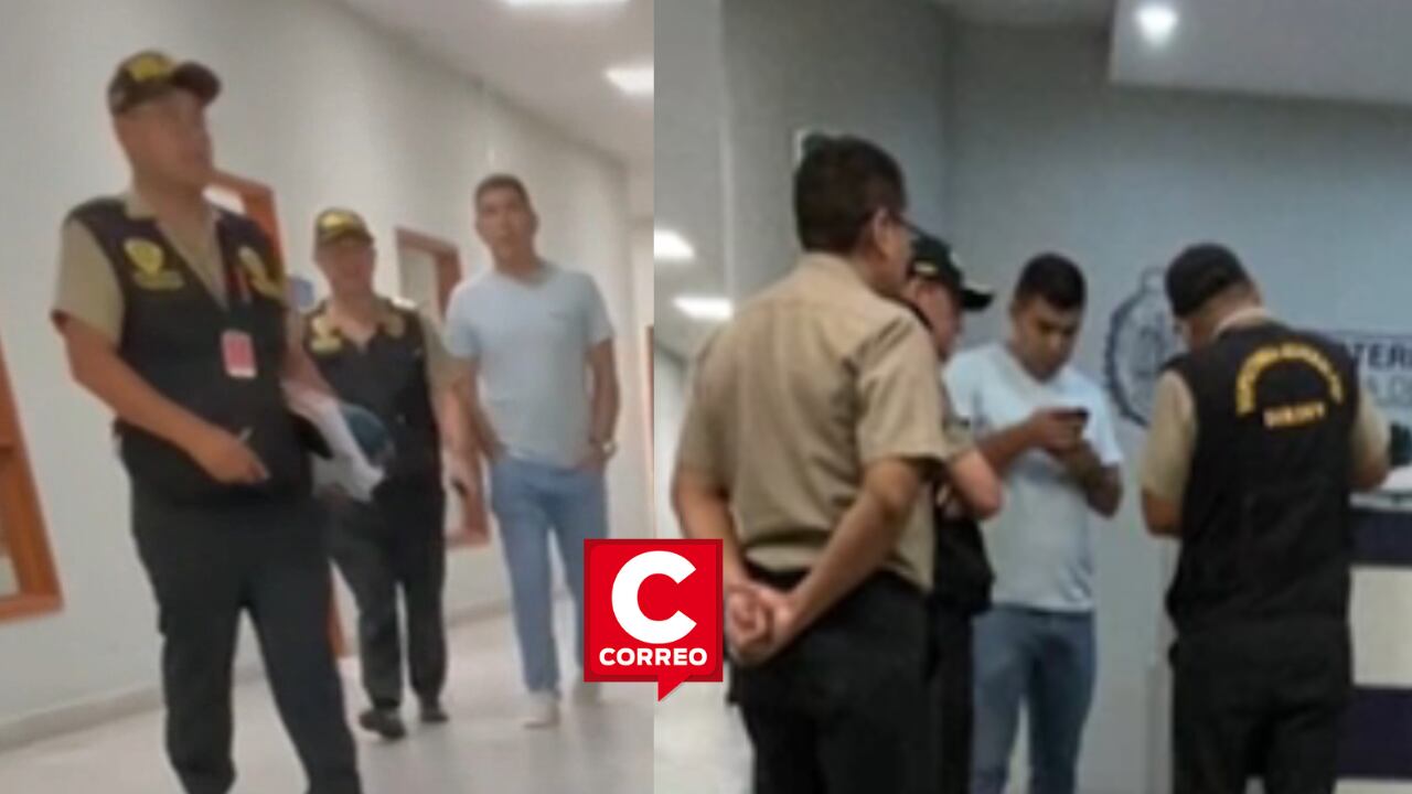 Inspectoría de la Policía Nacional realizaron una visita a las instalaciones del Equipo Especial de Fiscales contra la Corrupción del Poder (Eficcop). (Foto: Composición / Captura Canal N)