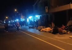 Panamericana Sur: Mineros duermen a un costado del Puente Ocoña y bloquean carretera principal (VIDEO)