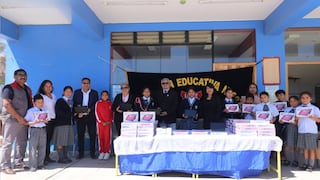 Palpa: entregan tablets a colegios para reforzar el acceso a tecnología