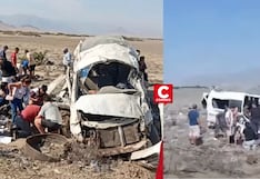 Pacasmayo: miniván de transporte interprovincial se despistó y dejó cuatro víctimas mortales