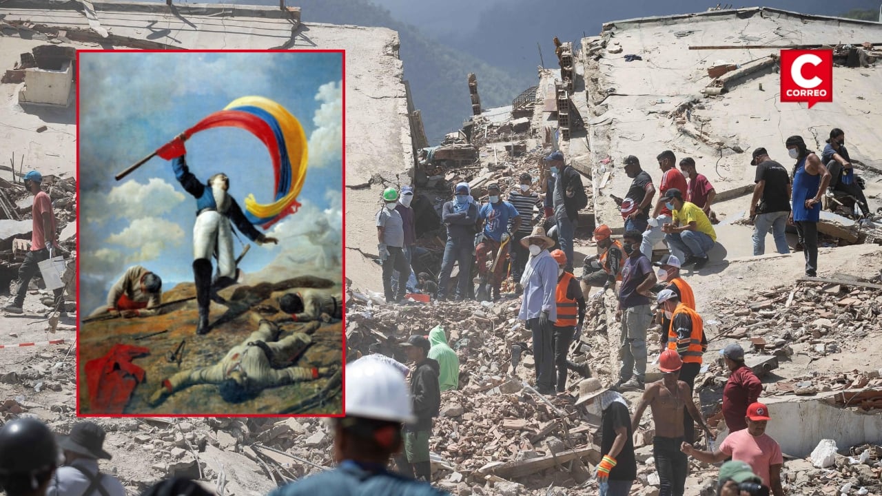 Venezuela conmemora 215 años de su independencia en medio del duelo por víctimas de los terremotos. Composición: Diario Correo.