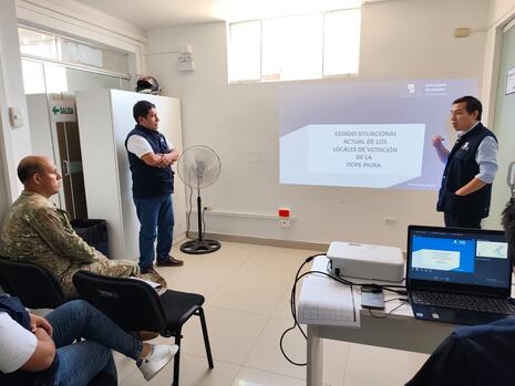 ODPE Piura realiza coordinaciones de seguridad con FF.AA para Piura y Veintiséis de Octubre