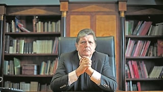 Alan García pide a Fuerza Popular apoyar a Pedro Cateriano 