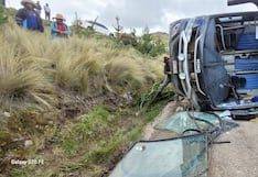 Bus se despista y vuelca en Chumbivilcas: una mujer fallece y 39 personas resultan heridas