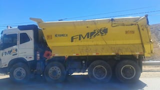 La Libertad: Trasladaban 30 toneladas de mineral sin autorización en Shorey