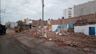 Trujillo: Demuelen seis casas y dan fluidez a la avenida Huamán