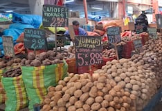 Huancayo: En mercado exmaltería ya escasea papa y comerciantes priorizan envíos a Lima