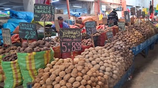Huancayo: En mercado exmaltería ya escasea papa y comerciantes priorizan envíos a Lima