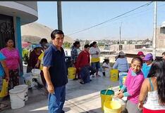 Ica: reclaman por falta de agua hasta por una semana en P.J. Señor de Luren