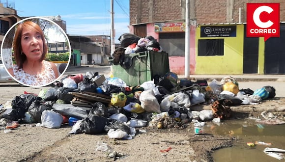 Alcaldesa de Chiclayo indicó que no se recogen 70 toneladas de basura al día