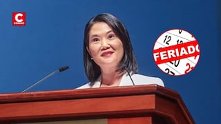Keiko Fujimori confirma traslado de feriados a los lunes para impulsar turismo y productividad
