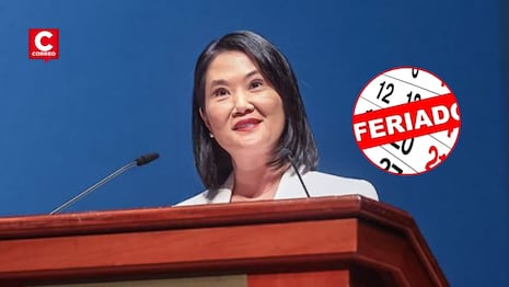Keiko Fujimori confirma traslado de feriados a los lunes para impulsar turismo y productividad