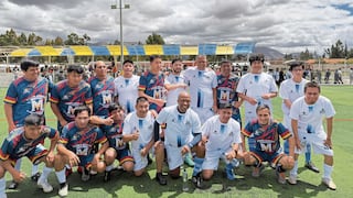 Sáenz y Carranza en lanzamiento de su programa de mejoramiento de escenarios deportivos en Junín