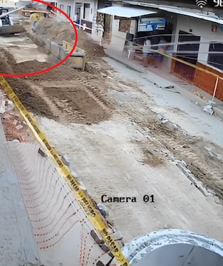 Sucedió cuando realizaban trabajos en una calle del asentamiento Nueve de Octubre
