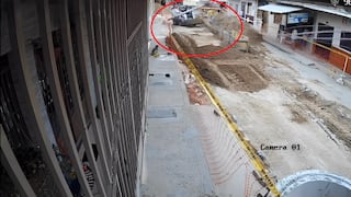 Piura: Poste de concreto casi aplasta a un obrero en Sullana