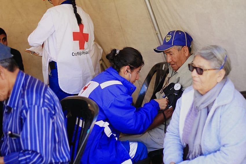 Miles de files asisten al santuario de la Mamita de Chapi en Polobaya (FOTOS)