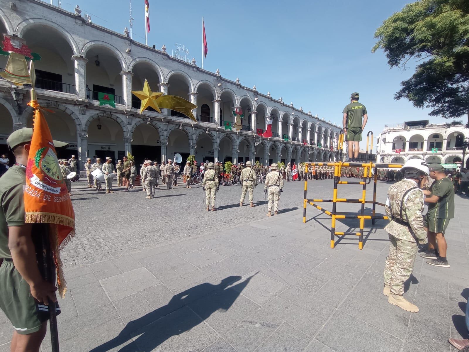 Conmemoran el 199° aniversario de la Batalla de Ayacucho con diferentes actividades en la ciudad de Arequipa. (Foto: GEC)