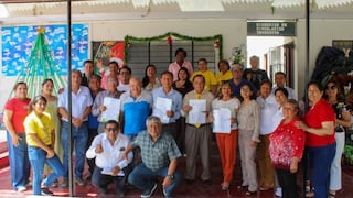 Ica: reconocen a trabajadores de la Dirección Regional de Transportes que concluyen su etapa laboral