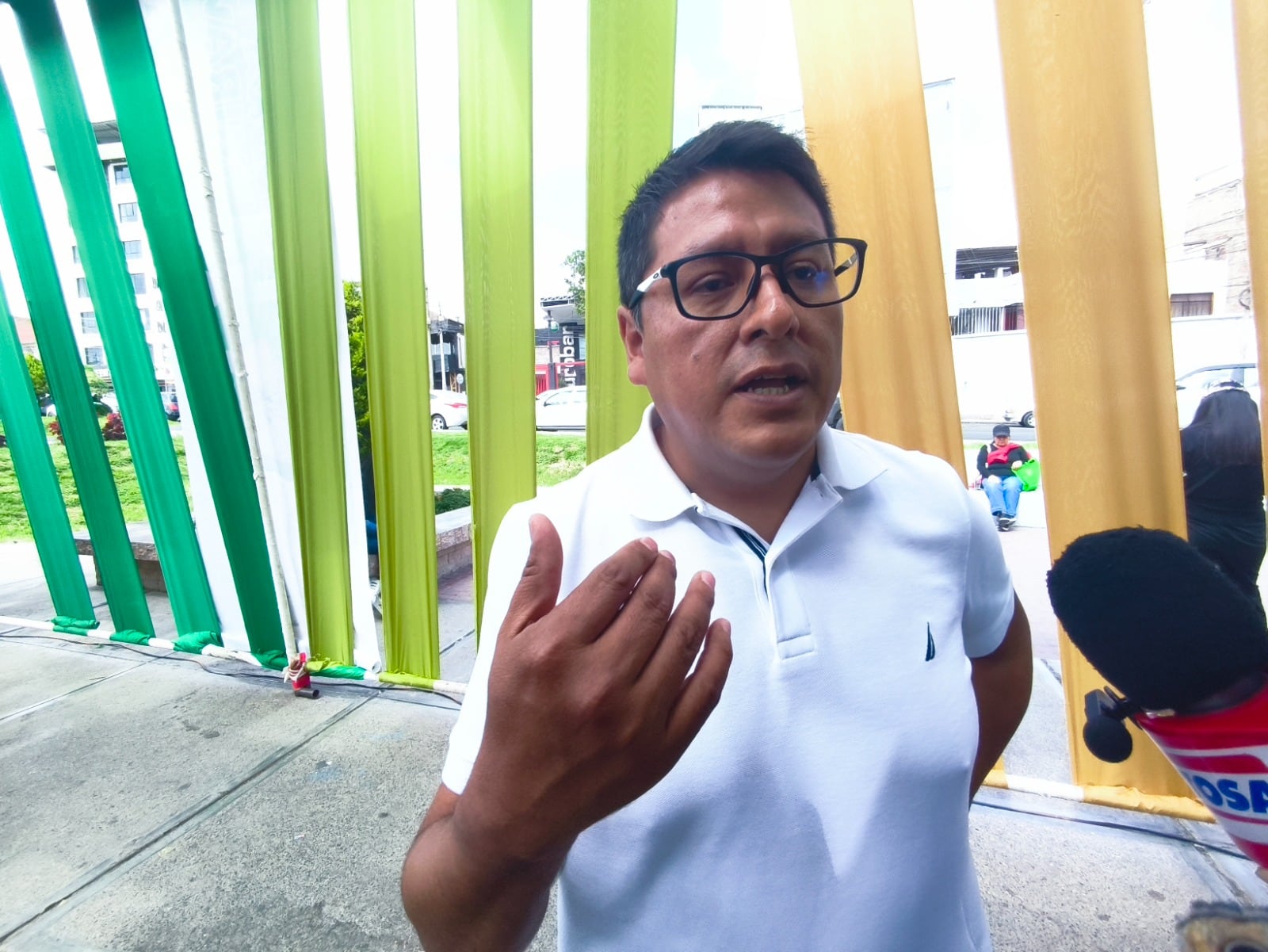 Gerente municipal de la comuna distrital de Ilabaya Werner Oviedo Condori.jpg