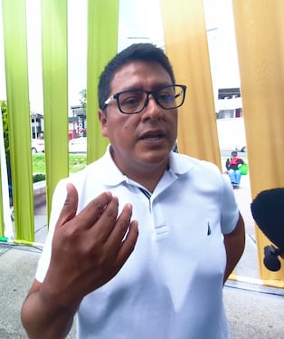 Gerente municipal de la comuna distrital de Ilabaya Werner Oviedo Condori.jpg
