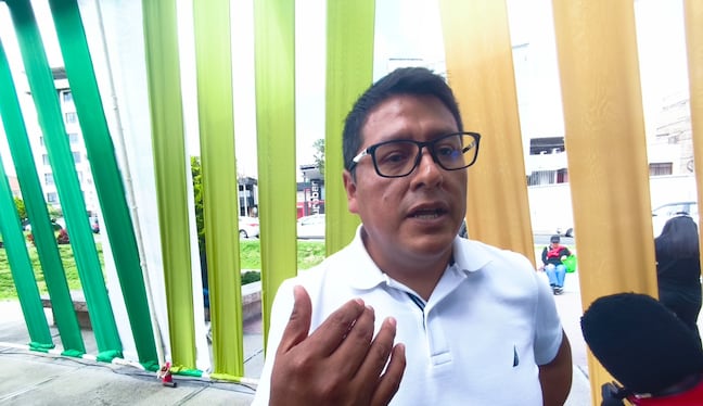 Gerente municipal de la comuna distrital de Ilabaya Werner Oviedo Condori.jpg