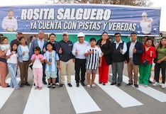 Pisco: inauguran pistas y veredas en sector de Rosita Salguero por más de S/5,2 millones