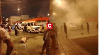 Callao: extorsionadores incendian combi de padre de familia que se negó a pagar cupo en Gambetta Baja