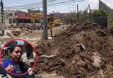 Denuncian a colegio Lord Byron por dejar lodo en el cauce de la torrentera Chullo