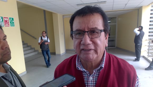 Gerente general del Gobierno Regional de Tacna (GRT) Jaime Carpio Camacho cuestionó la Ley 31876. (Foto: Adrian Apaza)