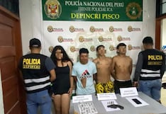 Pisco: Policía interviene a menores con arma de fuego y droga en San Andrés
